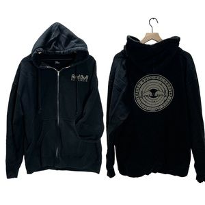 Red Bull Sweatshirt, zip up hoodie RED BULL RECORDS
